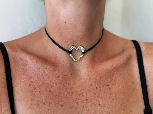 Heart Silver Necklace