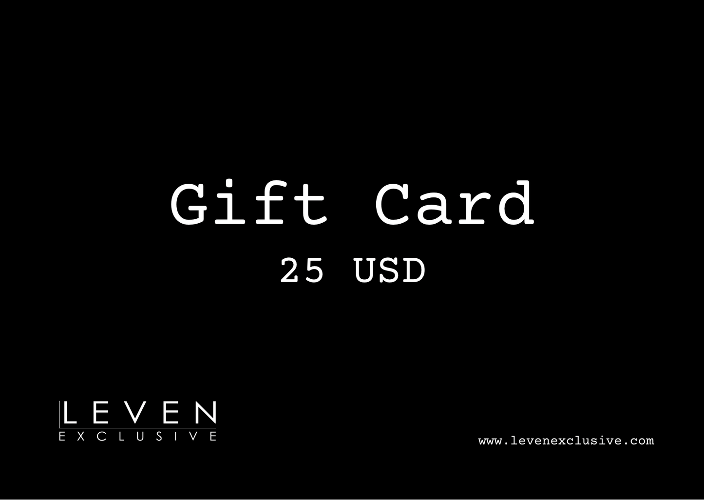 Gift Card | LevenExclusive