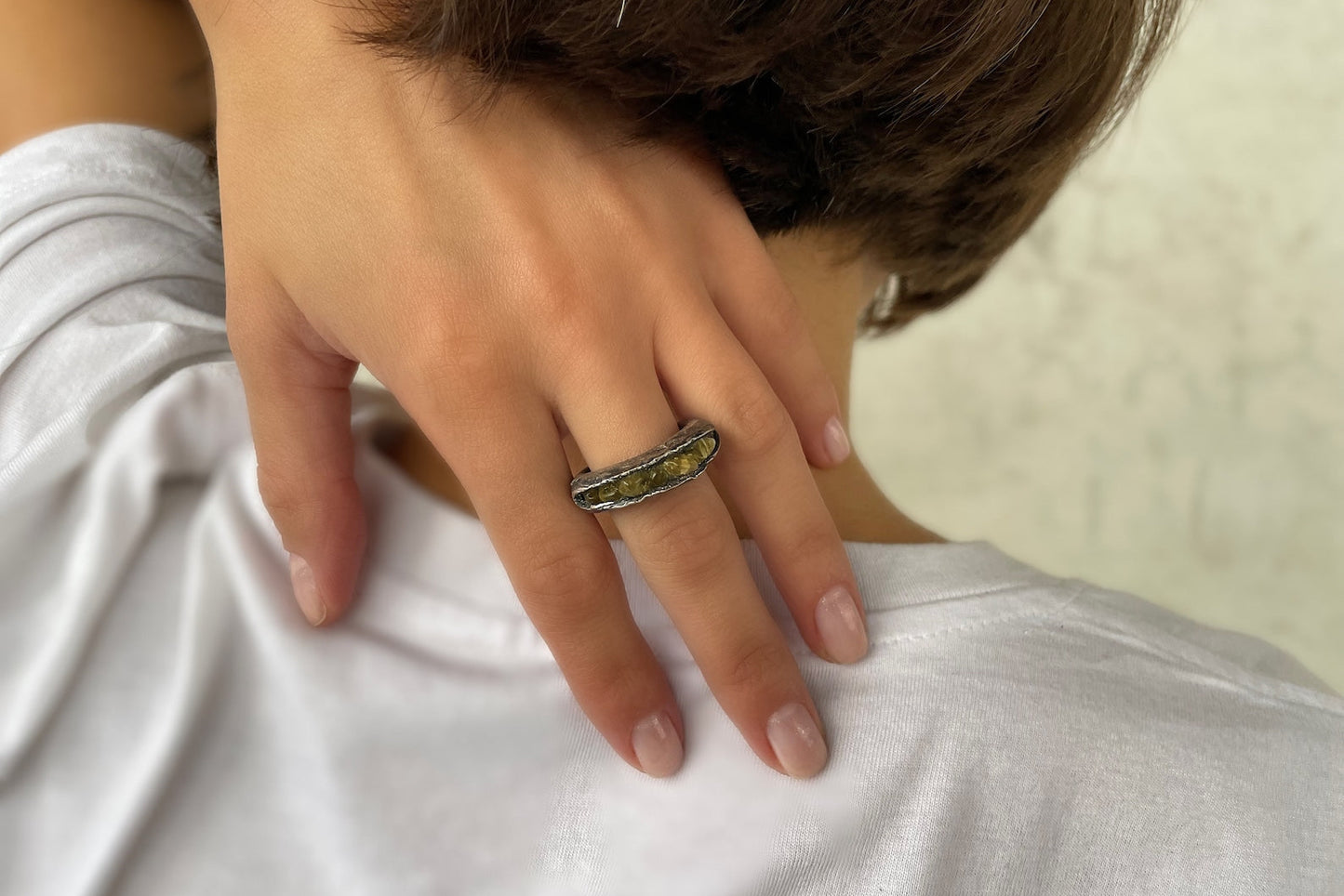 Yellow Citrine Ring LevenExclusive