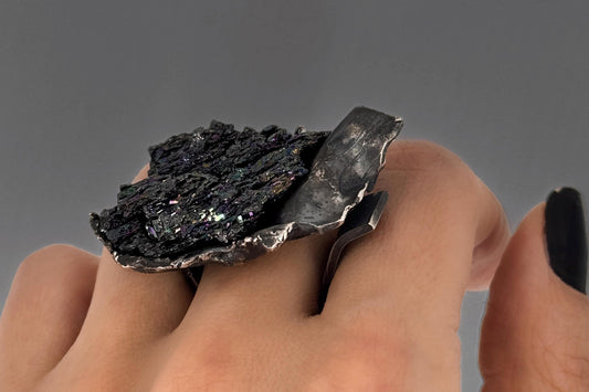 Black Stone Ring