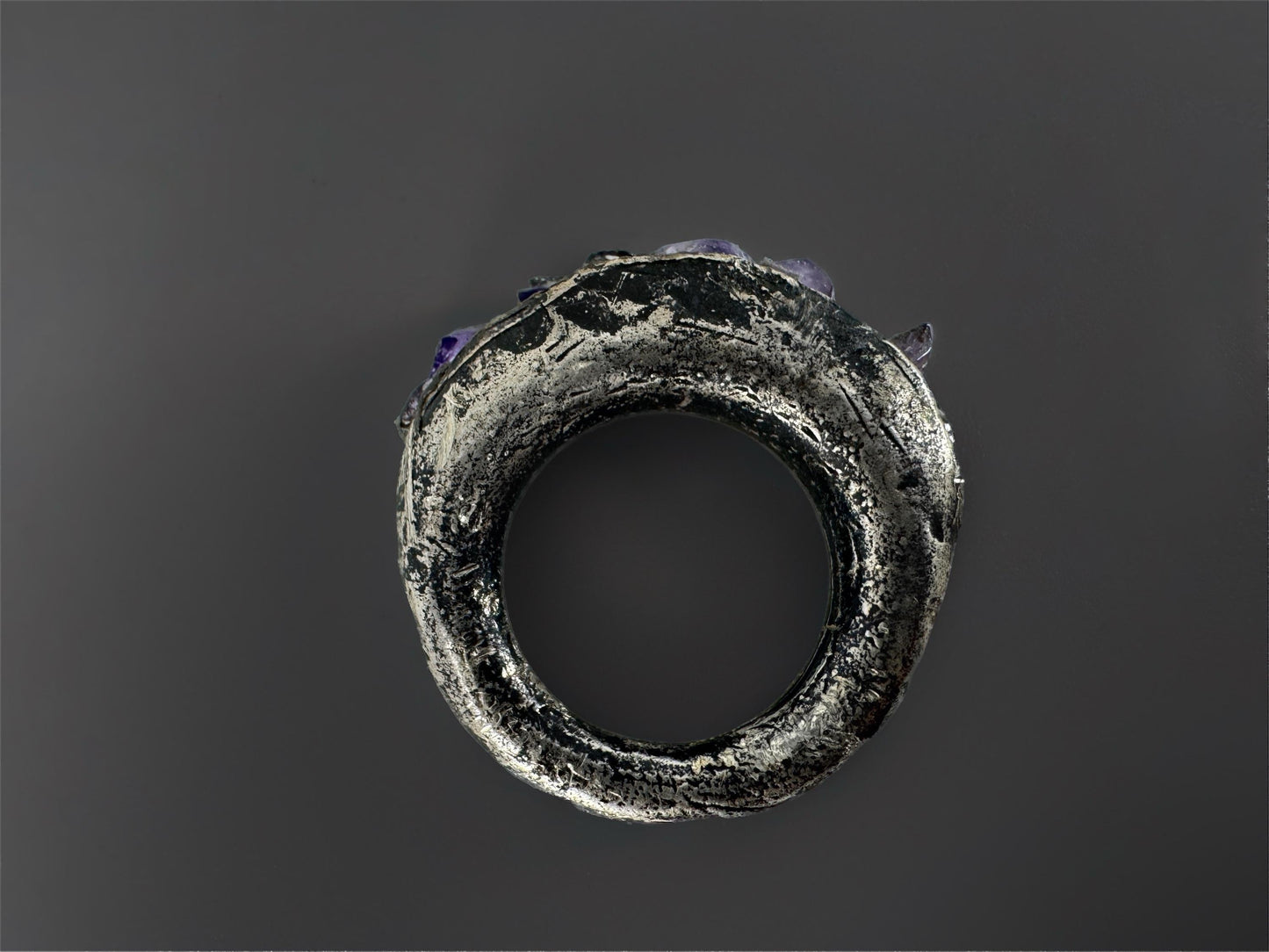 Amethyst Silver Ring