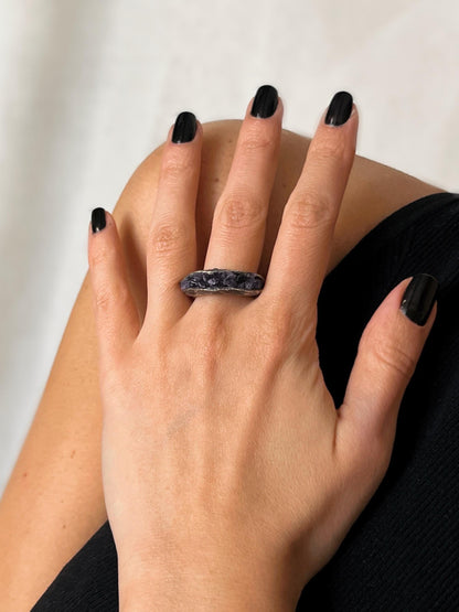 Amethyst Silver Ring