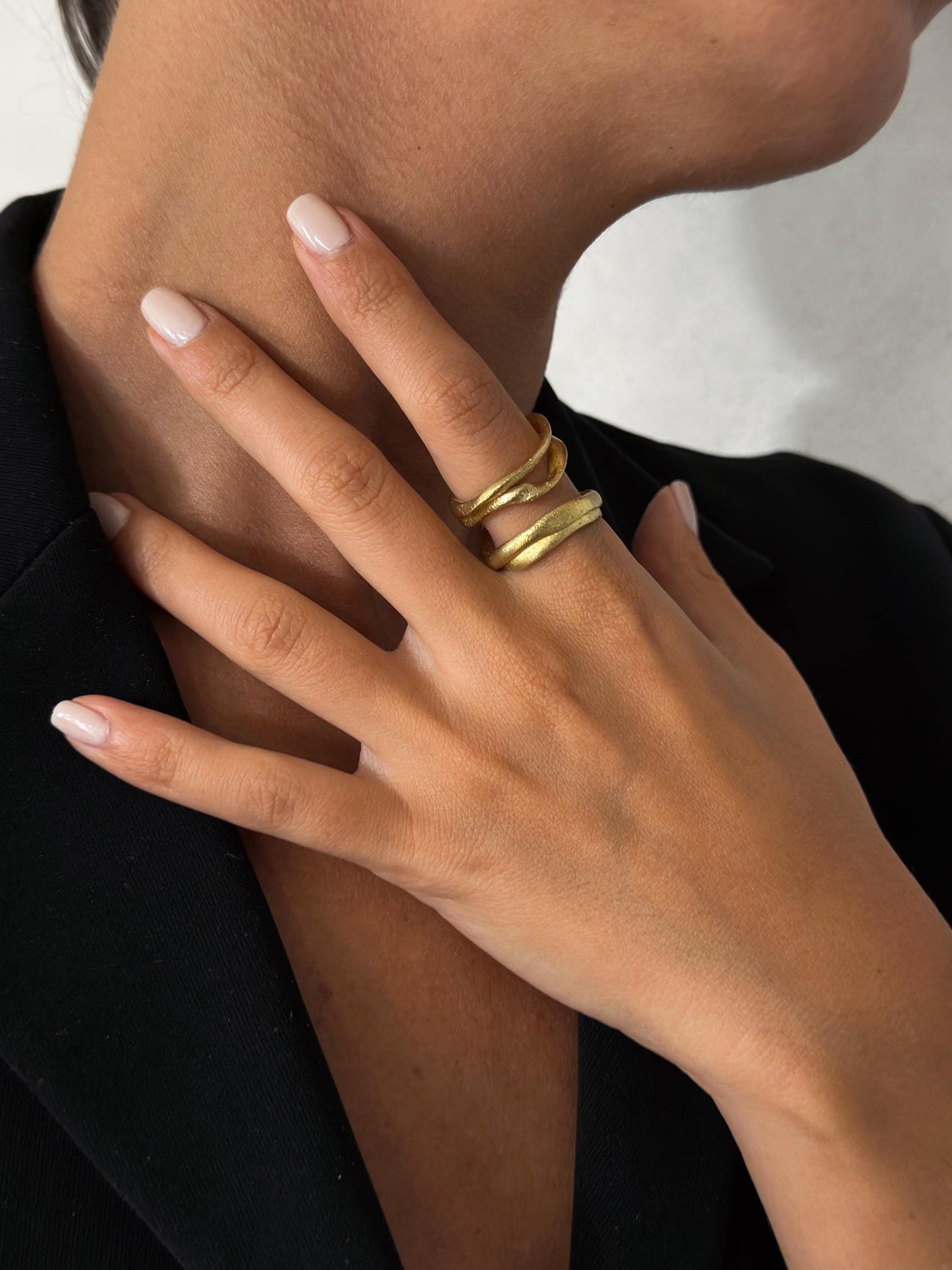Brass Open Ring